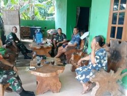 Perkuat Silahturahmi Babinsa Gelar Komsos Dengan Tokoh Masyarakat