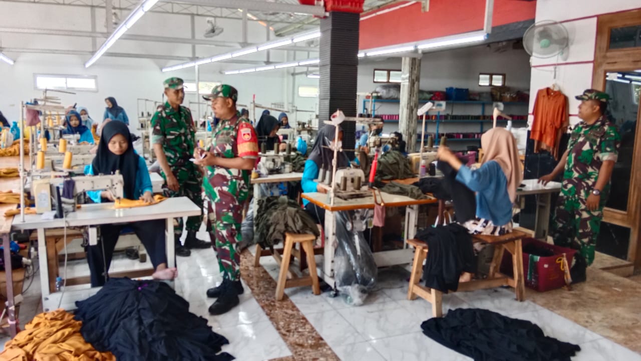 Dukung UMKM, Babinsa Berikan Pendampingan