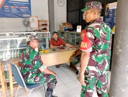 Babinsa Cek Toko Obat Pertanian, Pastikan Produk Aman dan Berkualitas