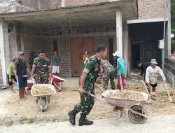 Babinsa Renovasi Rumah Warga,  Lebih dari Sekedar Bantuan