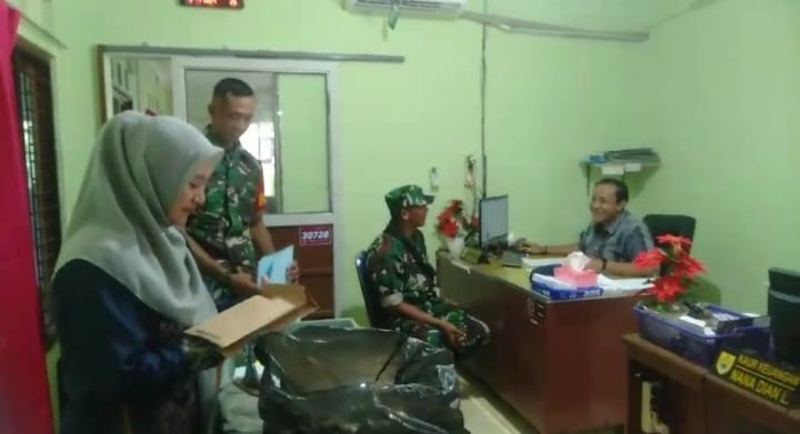 Terus Jaga Hubungan Baik, Babinsa Jalin Sinergitas Dengan Perangkat Desa