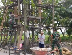 Meningkatkan Penerapan Air Bersih Babinsa Membantu Pembangunan Pamsimas