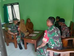 Jalin Komunikasi Sosial Babinsa dan Perangkat Desa Tukar Informasi