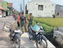 Babinsa Berbagi Ilmu di Sawah Pak Kartono Babinsa Berbagi Ilmu di Sawah Pak Kartono