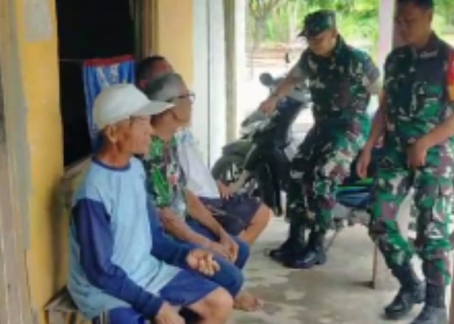 Pererat Tali Silaturahmi Guna Menunjang Tugas Pokok, Babinsa Gelar Komsos Bersama Warga
