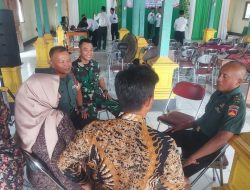 Jaga Kondusifitas Wilayah, Babinsa Komsos Bersama Perangkat Desa Jaga Kondusifitas Wilayah, Babinsa Komsos Bersama Perangkat Desa