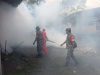 Babinsa Dampingi Dinas Kesehatan Lakukan Fogging Cegah DBD