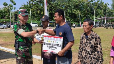 Buka TMMD Tlogotirto, Bupati sampaikan 3 prioritas pembangunan