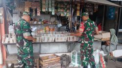 Babinsa Siaga, Pantau Stok Sembako