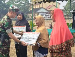 Kodim Sragen Gelar Karya bakti di Ds.Gringging Sambungmacan