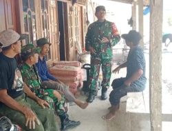 Babinsa Ajak Lansia Tingkatkan Kesehatan