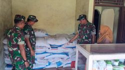 Babinsa Sidak Ketersediaan Pupuk, Pastikan Distribusi Lancar