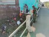 Koramil Gemolong  Kerahkan Anggota Untuk Kerja Bakti Pembersihan Sungai