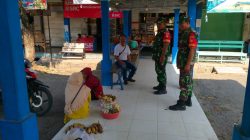 Babinsa  Berikan Rasa Aman Kepada Masyarakat
