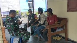 Babinsa Koramil Silaturahmi dengan Warga, Jalin Keakraban