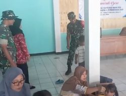 Babinsa Dampingi Posyandu Balita, Pastikan Kesehatan Si Kecil Terjaga