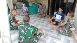 Babinsa dan Ketua RT Kolaborasi Pendataan Geo-Demografi dan Konsos Guna Membangun Basis Data Desa yang Komprehensif