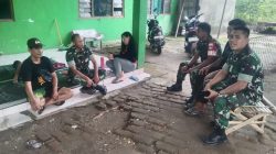 Babinsa Berikan Himbauan, Jalinan Komunikasi Dengan Warga