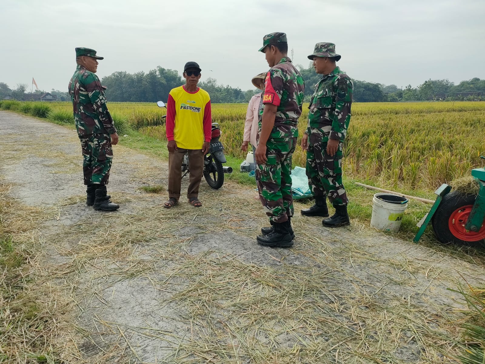 Babinsa Kembali Jalin Silaturahmi, Komsos dengan Warga Binaan