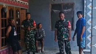 Babinsa Jalin Komunikasi Intens dengan Perangkat Desa, Wujudkan Sinergitas Untuk Kemajuan