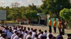 Babinsa Pendamping MPLS,  Membentuk Karakter Siswa yang Tangguh dan Berkarakter