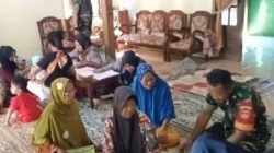 Babinsa Hadir di Posyandu Lansia Ingatkan  Menjaga Kesehatan