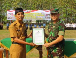 Tutup Karya Bakti, Dandim Sragen ucapkan terima kasih