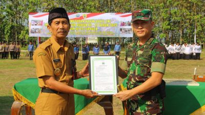 Tutup Karya Bakti, Dandim Sragen ucapkan terima kasih