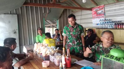 Babinsa Ajak Warga Jaga Kebersihan Lingkungan, Langkah Pencegahan Penyakit dan Wujudkan Desa Sehat