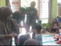 Babinsa Menjadi Sahabat Bagi Balita di Posyandu Babinsa Menjadi Sahabat Bagi Balita di Posyandu