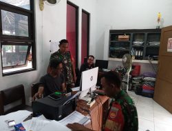 Babinsa Kunjungi PPL Bahas Rencana Pendataan Panen di Wilayah Babinsa Kunjungi PPL Bahas Rencana Pendataan Panen di Wilayah
