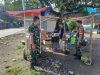 Dengarkan Keluh Kesah Pedagang, Babinsa Tak Segan Terjun Ke Lapangan Kunjungi Pedagang Kaki Lima