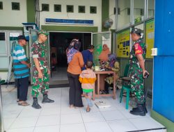 Babinsa Dampingi Pelayanan Posyandu, Dukung Balita Sehat dan Cegah Stunting
