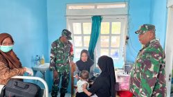 Babinsa Giat Posyandu, Pantau Perkembangan Balita