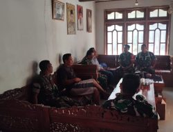 Danramil Gesi Kunjungi Rumah Anggota DPRD, Tinjau Program Pemerintah di Lapangan