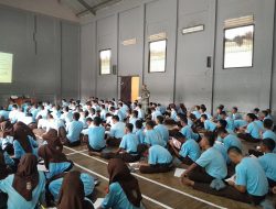 Babinsa Sosialisasikan Wasbang di SMK Sakti Dengan Materi Kecintaan Terhadap Tanah Air