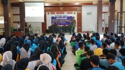 Babinsa Gesi Berikan Materi Pembentukan Karakter kepada Siswa SMK