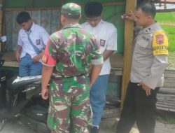 Babinsa dan Bhabinkamtibmas Berikan Himbauan Terkait Anak yang Sering Bolos Sekolah