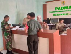 Babinsa Tingkatkan Koordinasi dan Komunikasi dengan Perangkat Desa