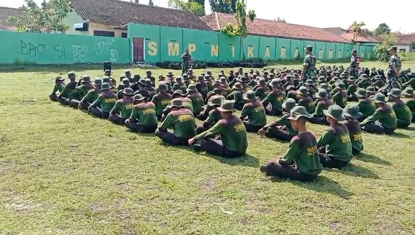 Joko Sampaikan Wawasan Kebangsaan Kepada Siswa Ketarunaan