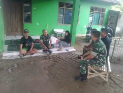 Jelang Tahun Baru, Babinsa Tingkatkan Komunikasi Sosial