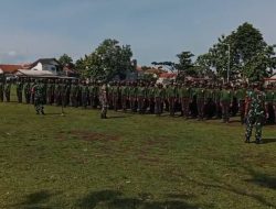 Babinsa Ajarkan PBB kepada Siswa Ketarunaan, Harapannya Tingkatkan Disiplin dan Karakter Pemimpin Muda