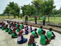 Guru Apresiasi Babinsa Tanamkan Nilai Kebangsaan Siswa