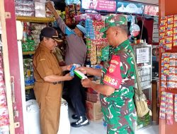 Koramil Tangen Sragen Gelar Sidak, Temukan Mamin Kadaluarsa di Kios dan Mini Market