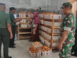 Koramil Gesi Cek dan Dampingi UMKM Pembuatan Roti di Wilayah