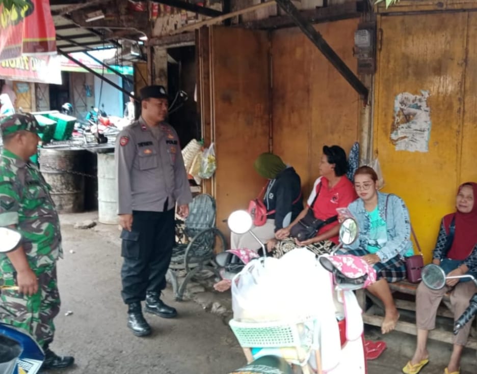 Babinsa dan Bhabinkamtibmas Bersinergi dalam Deteksi Dini Permasalahan di Wilayah