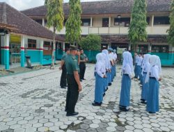 Babinsa Sosialisasi Korps Kadet RI Ke Sekolah SMK Kosgoro I
