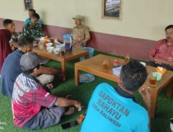 Babinsa Gelar Musyawarah, Bahas Strategi Pertanian Bersama Gapoktan