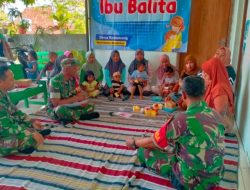 Babinsa Bantu Sosialisasikan Kesehatan Balita di Posyandu, Perkuat Cegah Penyakit dari Awal