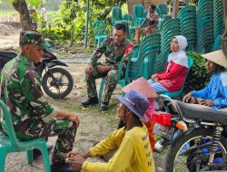 Babinsa Dorong Warga Berikan Informasi Terkini